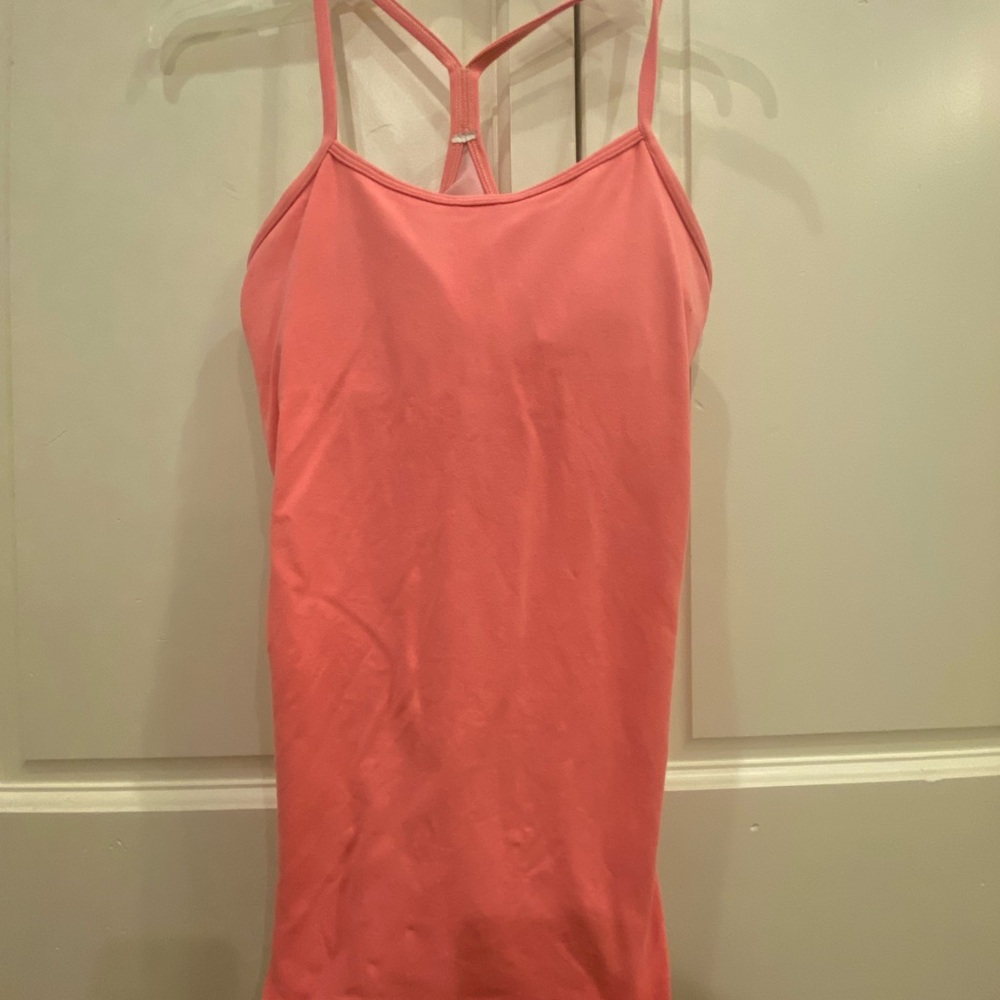 Lululemon Athletica Pink Tank Top